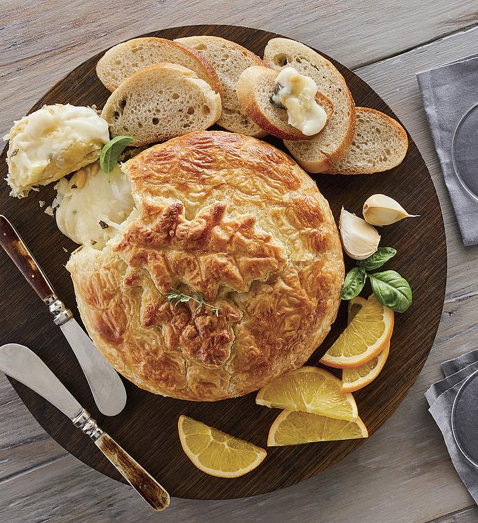 Garlic and Basil en Croute