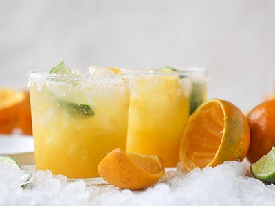 Honeybell Orange Margarita