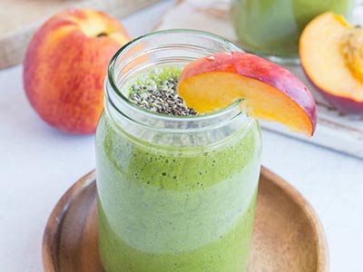 Peach Green Smoothie