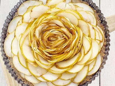Gluten-Free Pear Tart